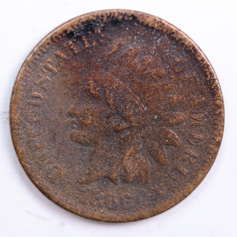 1866 Indian Head Cent, Good Circulated Coin, Store