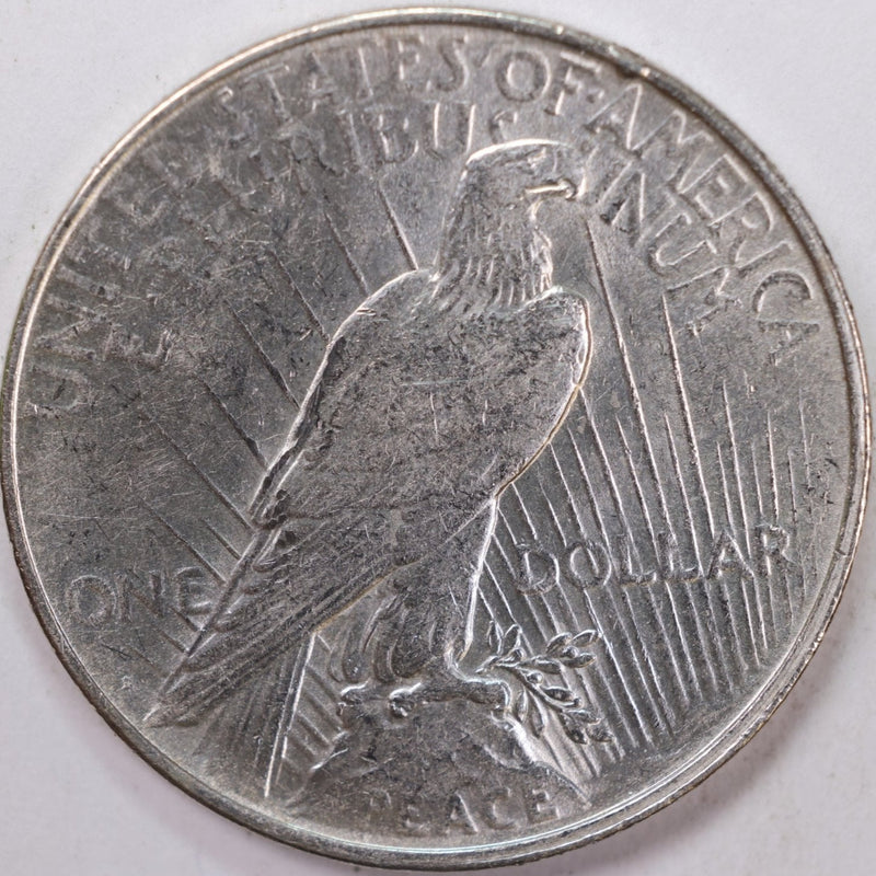 1922-D Peace Silver Dollar, Mint State Uncirculated Coin, Store