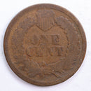 1867 Indian Head Cent, Abt Good Circulated Coin, Store