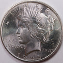 1923 Peace Silver Dollar, Gem Mint State Uncirculated Coin, Store