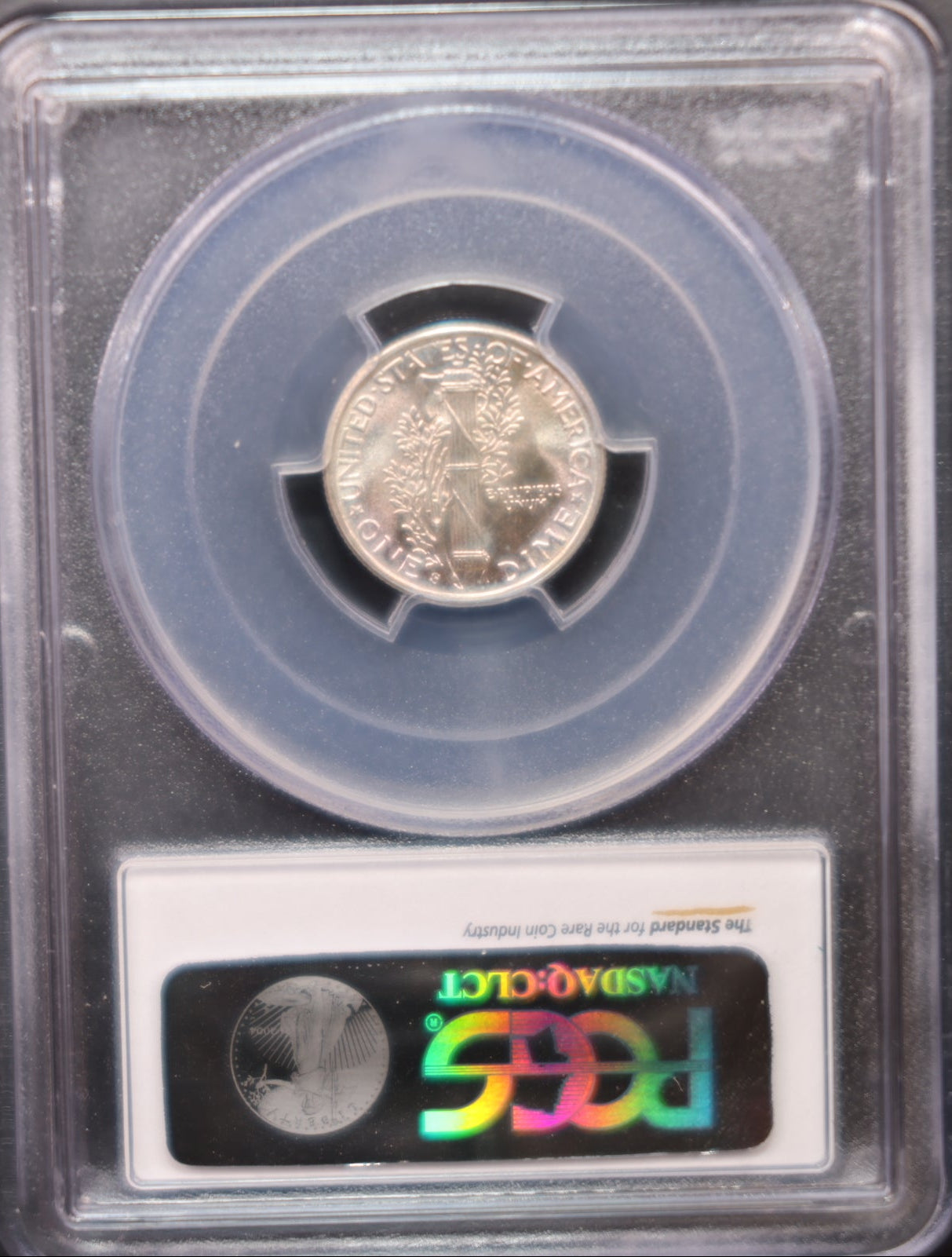 1944-S Mercury Silver Dime, PCGS MS67 Full Band, Store #DE0938.