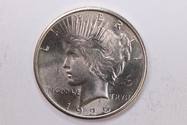 1925 Peace Silver Dollar., Gem Mint State Condition., Store Sale #9017
