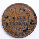 1872 Indian Head Cent, Very Good Circulated Coin, Store