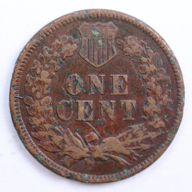 1874 Indian Head Cent, Very Fine Circulated Coin, Store