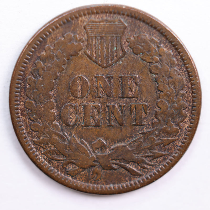 1874 Indian Head Cent, Very Good Circulated Coin, Store
