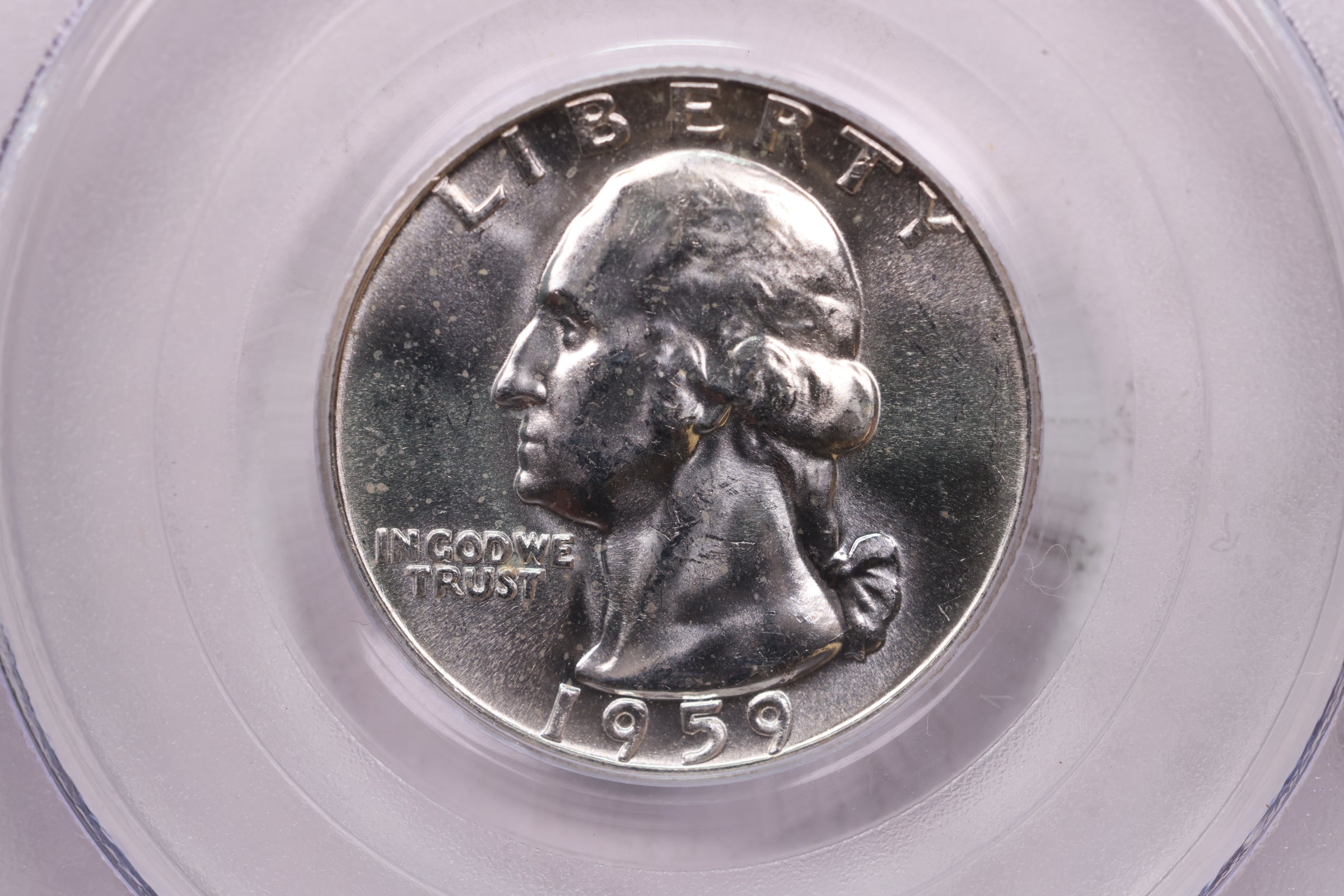 1959 Washington Silver Quarter., PCGS MS64, FS-901., Store #18746