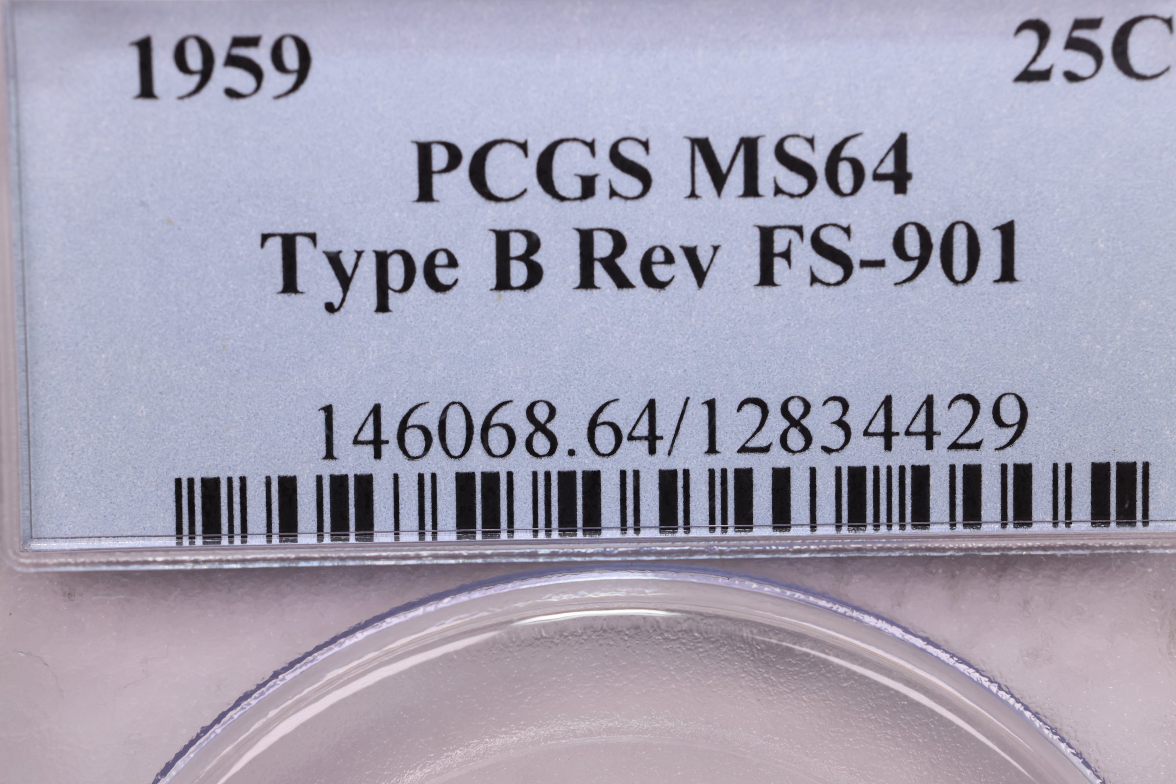 1959 Washington Silver Quarter., PCGS MS64, FS-901., Store #18746