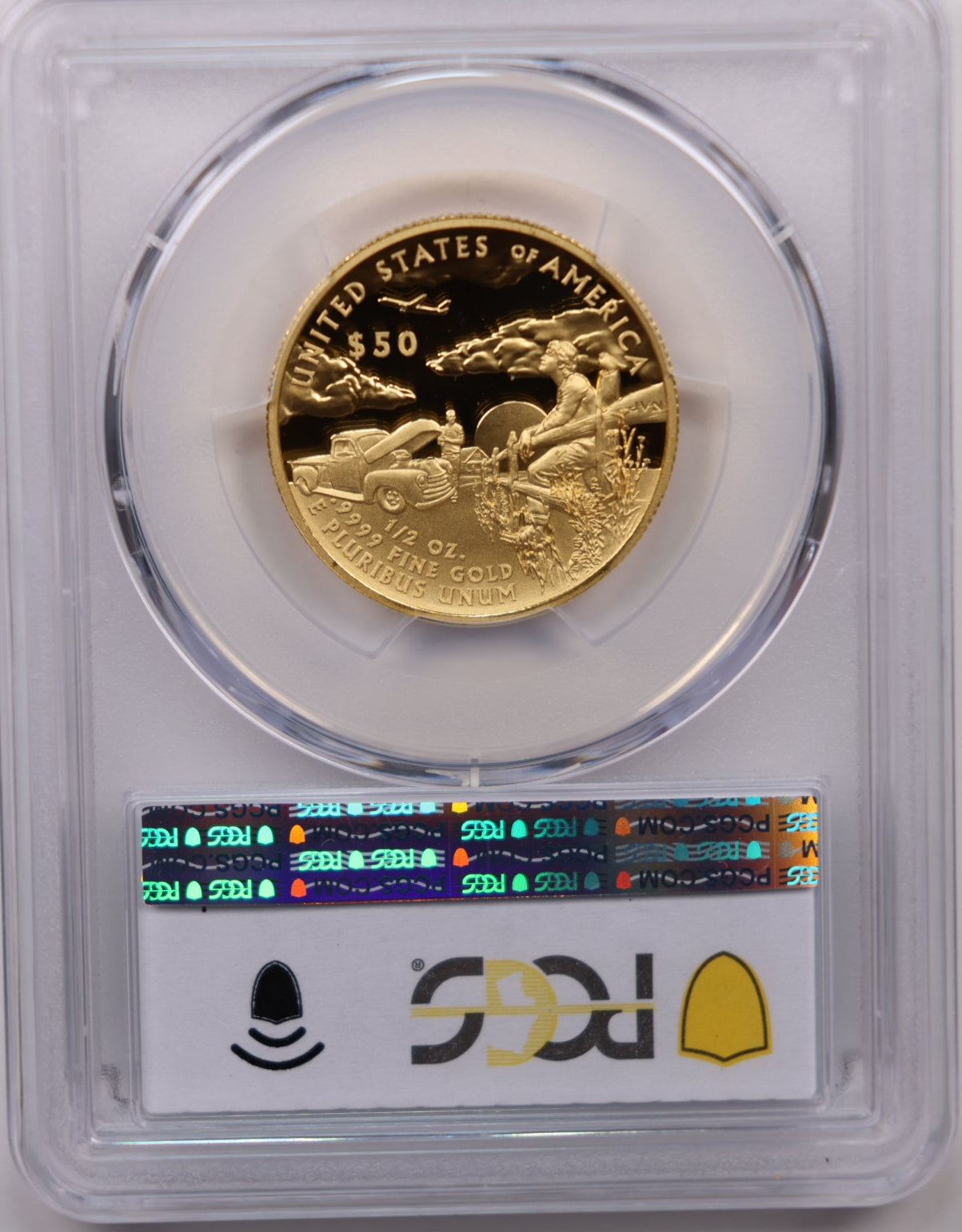 2025-W $50 Gold Super Man Commemorative, PCGS PR70, Store #GMC411.