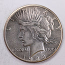 1928 Peace Silver Dollar., *KEY*., About Uncirculated Coin., Store