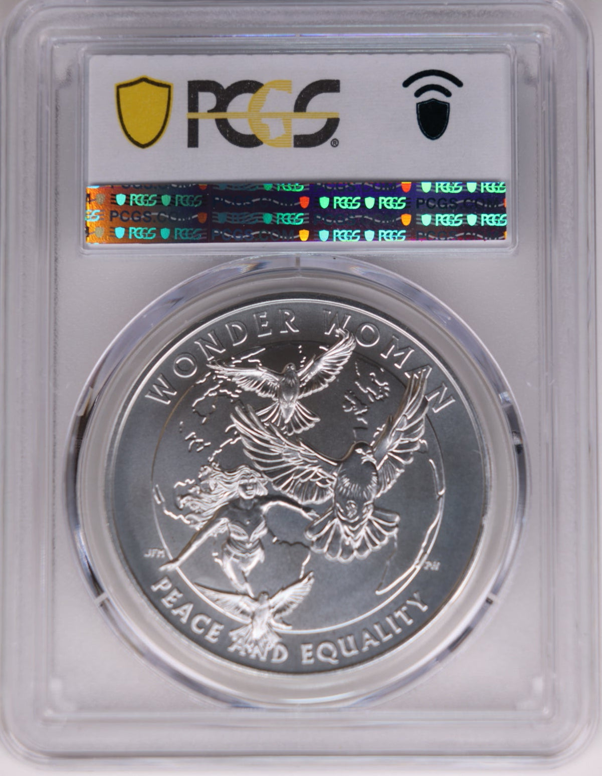 2025 Wonder Women U.S. Mint Medal, 1 OZT Silver, PCGS MS69, Store #GMC414.