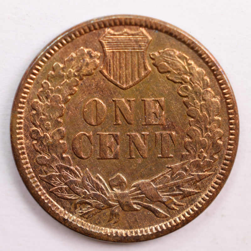 1890 Indian Head Cent, Uncirculated Details Coin, Store