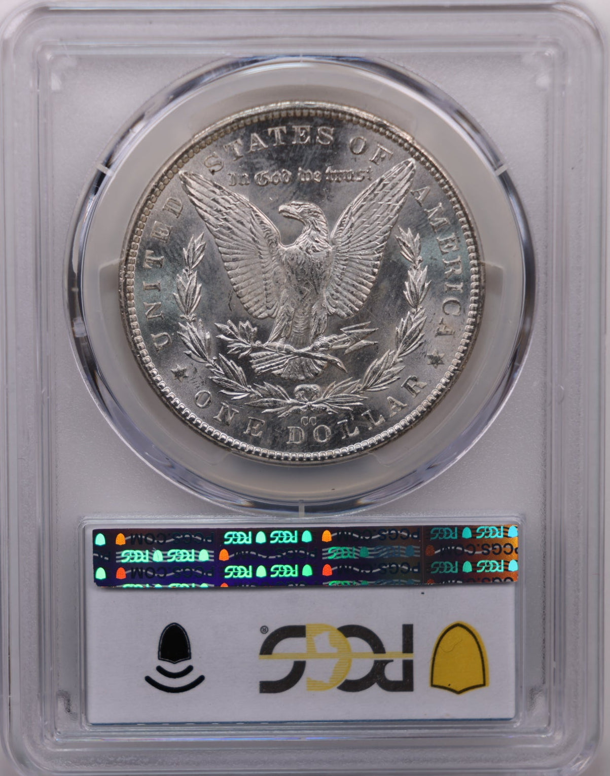 1882-CC Morgan Silver Dollar, (GSA), PCGS MS62, Uncirculated Coin, Store#DR0554.