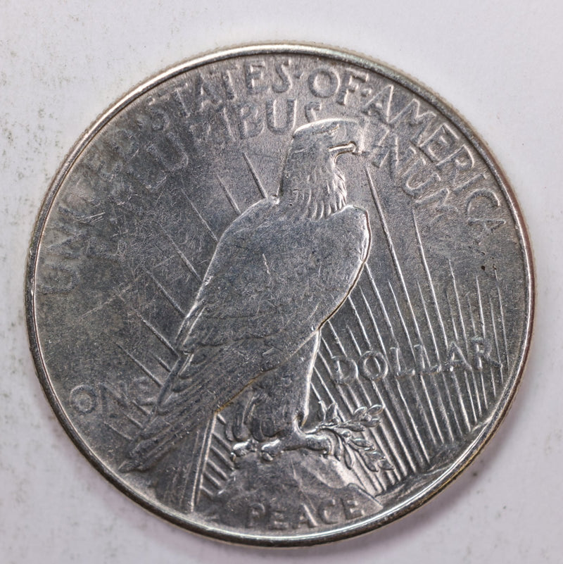 1934 Peace Silver Dollar., Mint State, Uncirculated Coin., Store