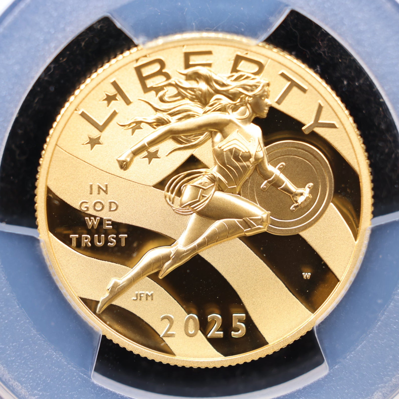 2025-W $50 Gold Wonder Women Commemorative, PCGS PR70, Store #GMC411.