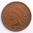 1894 Indian Head Cent, Very Fine Circulated Coin, Store