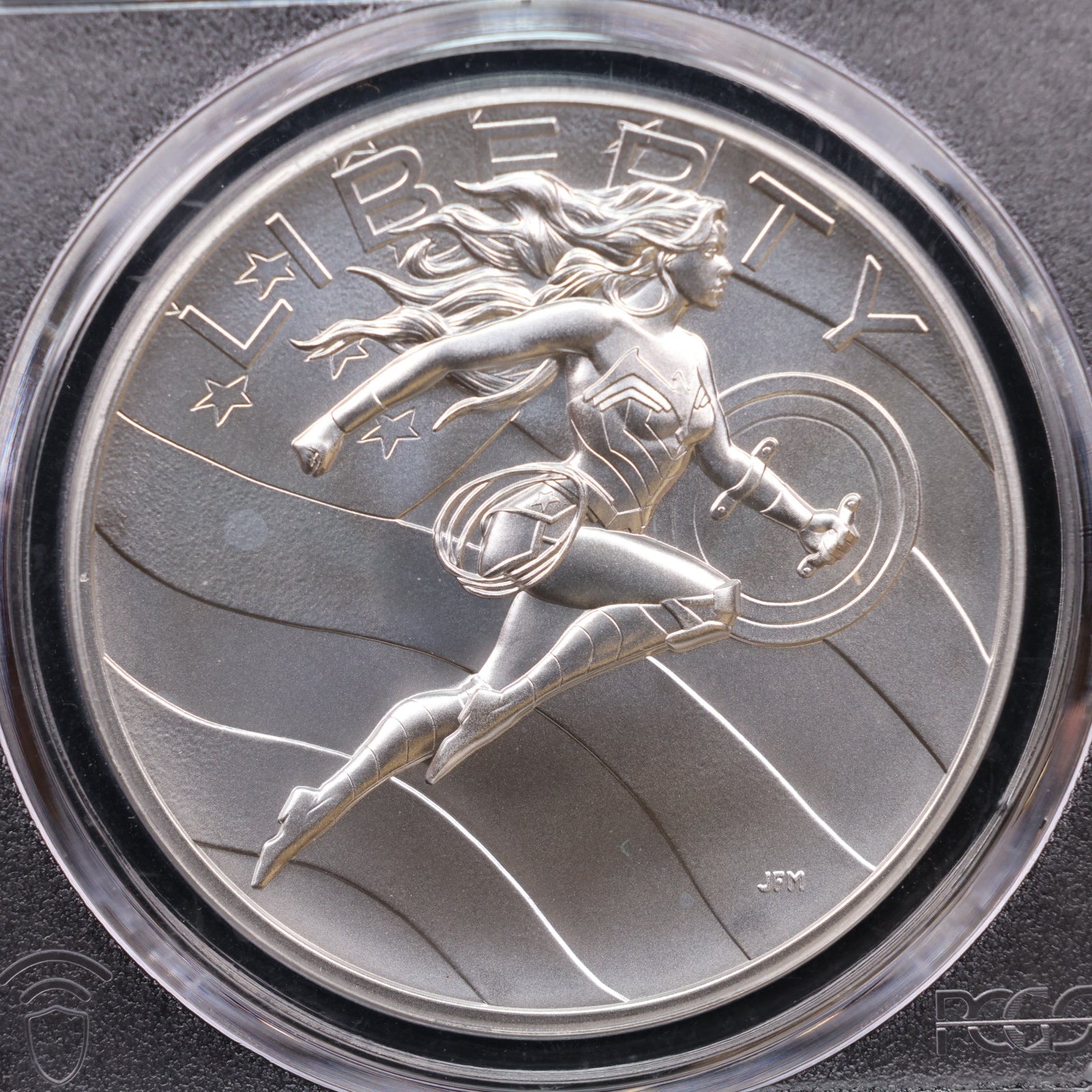 2025 Wonder Women U.S. Mint Medal, 1 OZT Silver, PCGS MS69, Store #GMC412.