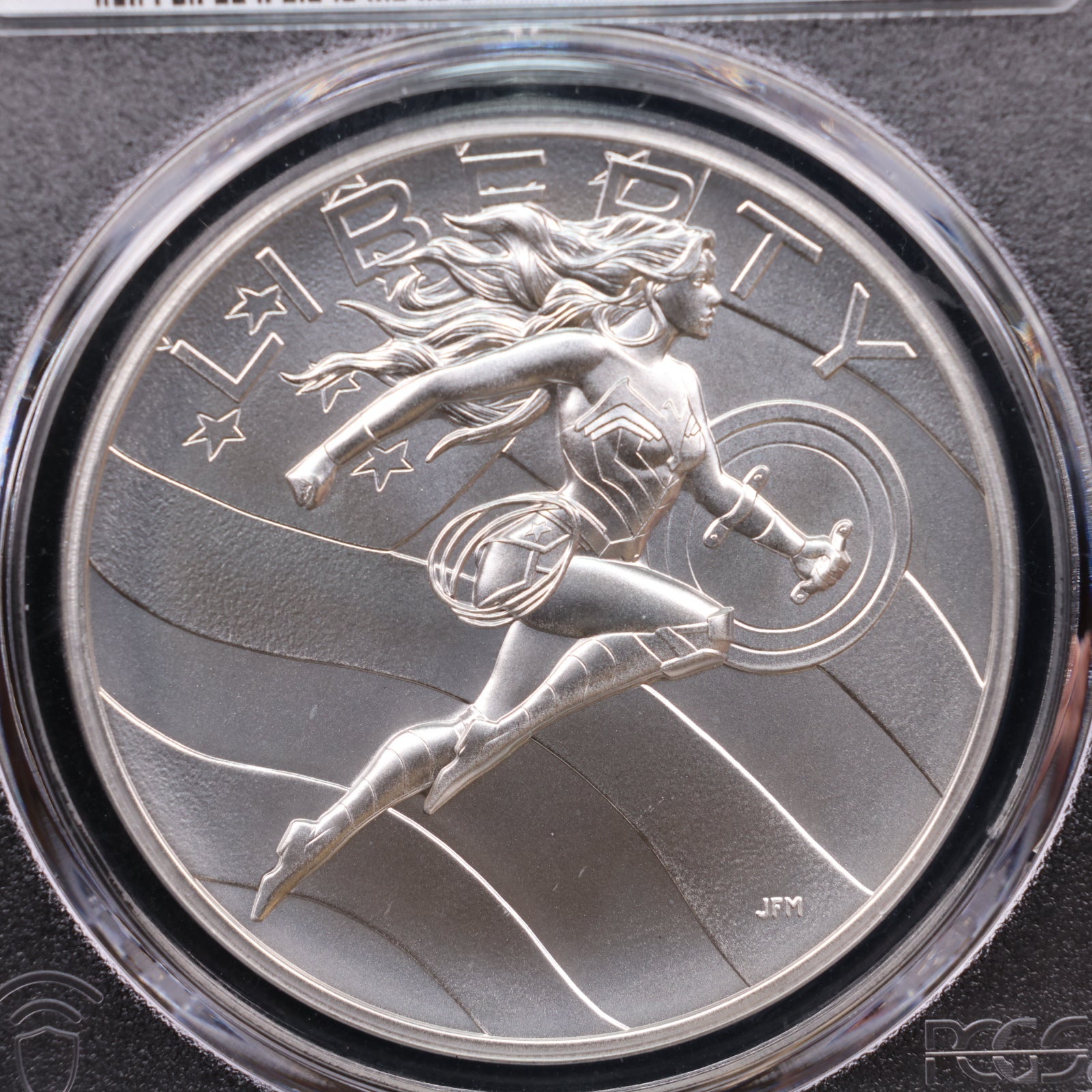 2025 Wonder Women U.S. Mint Medal, 1 OZT Silver, PCGS MS69, Store #GMC414.