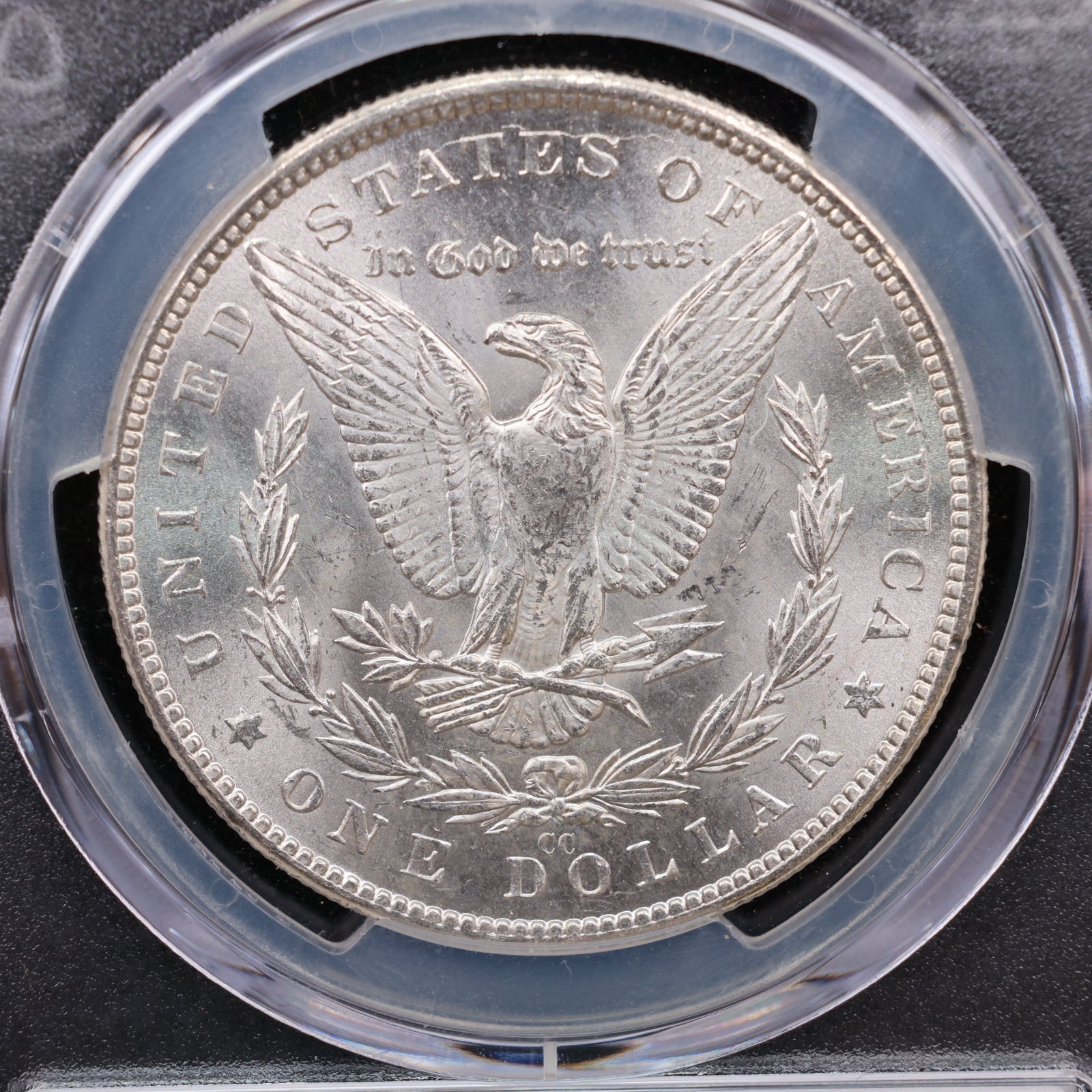 1882-CC Morgan Silver Dollar, (GSA), PCGS MS63, Uncirculated, Store#DR0555.
