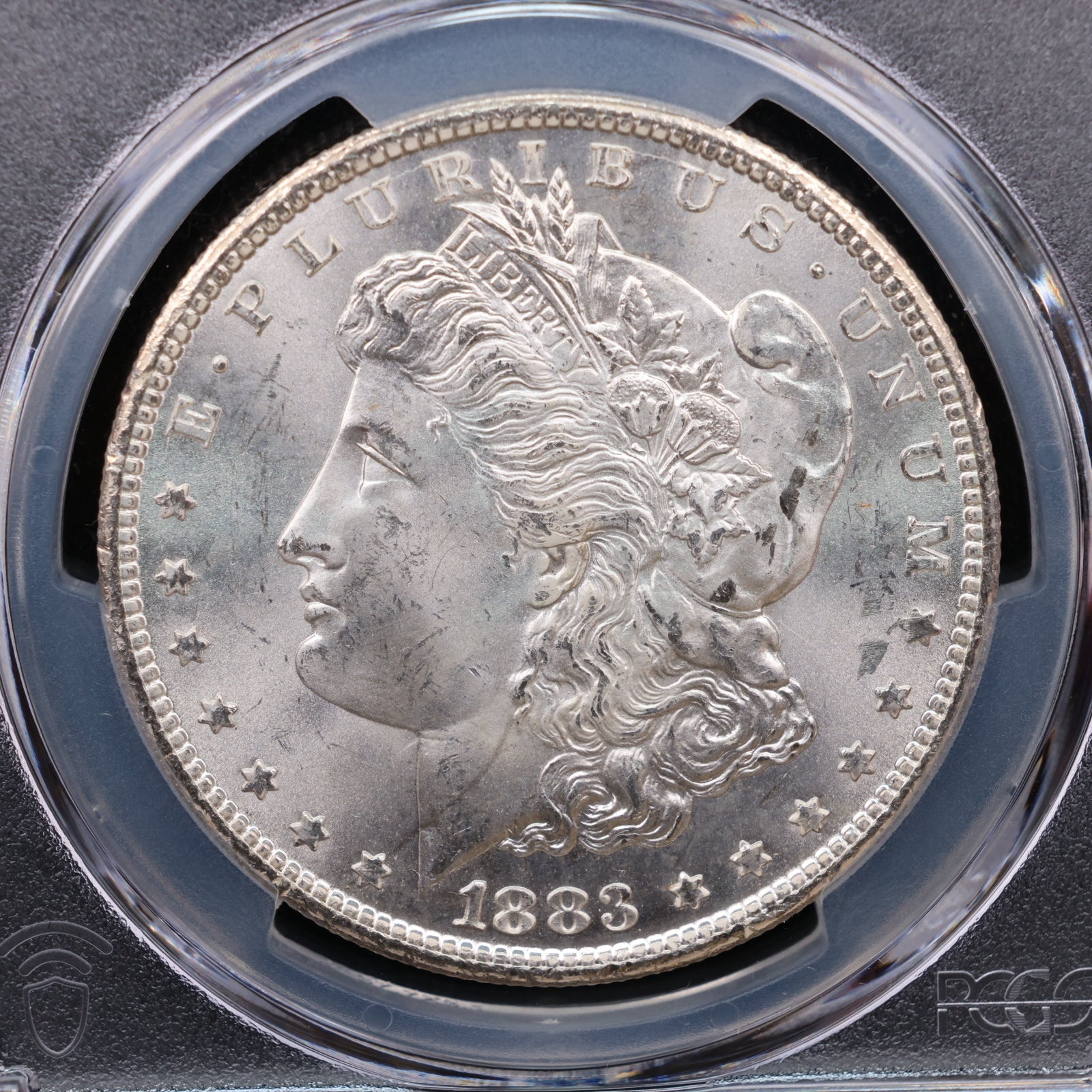 1883-CC Morgan Silver Dollar, (GSA), PCGS MS65, Uncirculated, Store#DR0556.