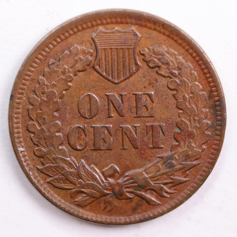 1898 Indian Head Cent, Extra Fine Circulated Coin, Store