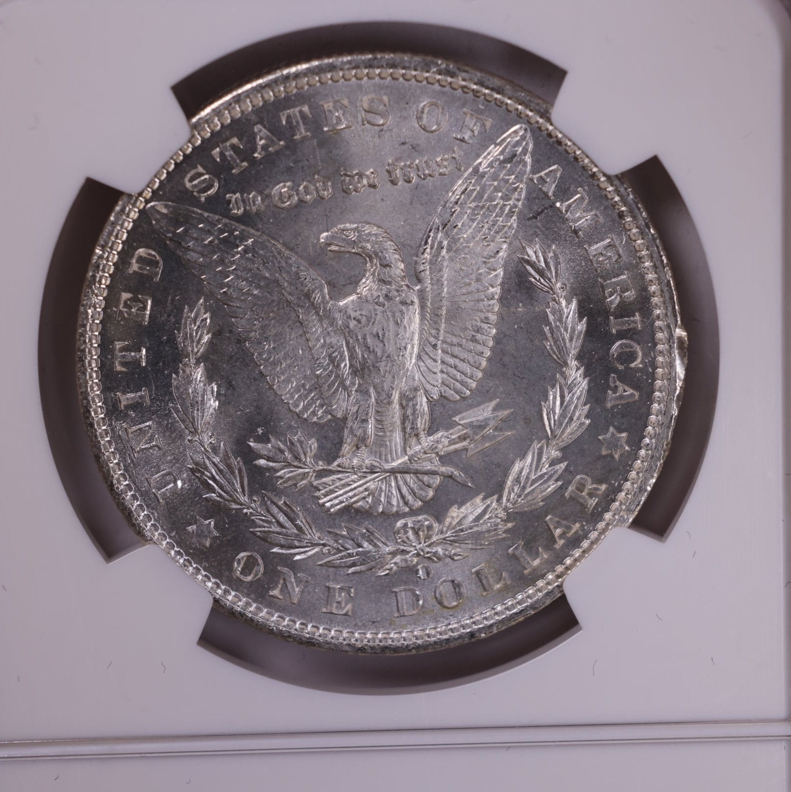 1904-O Morgan Silver Dollar., NGC MS-64., Uncirculated Coin., Store #9047