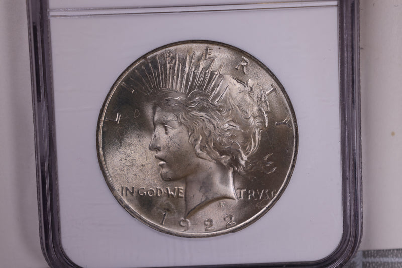 1922 Peace Silver Dollar., NGC MS-65., Uncirculated Coin., Store