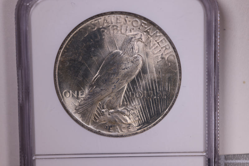1922 Peace Silver Dollar., NGC MS-65., Uncirculated Coin., Store