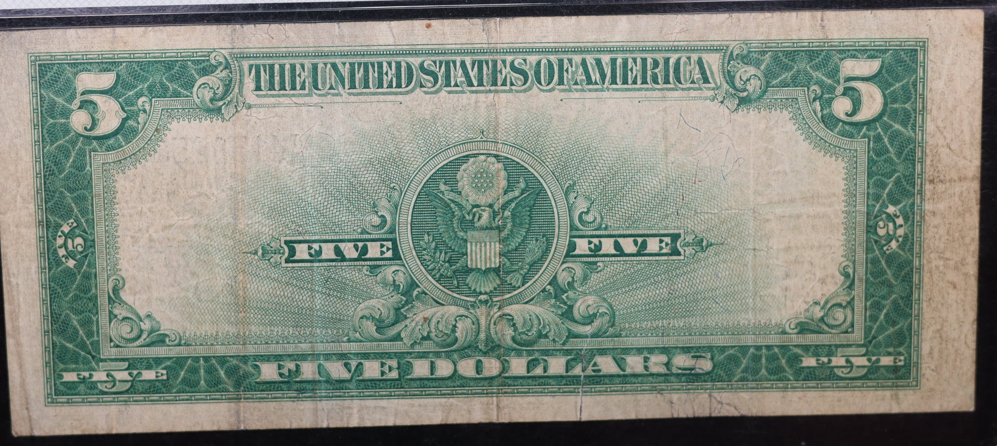 1923 $5 Silver Certificate, Fr#282, PMG VF-25, 'Port Hole', Store Sale #GLSC001