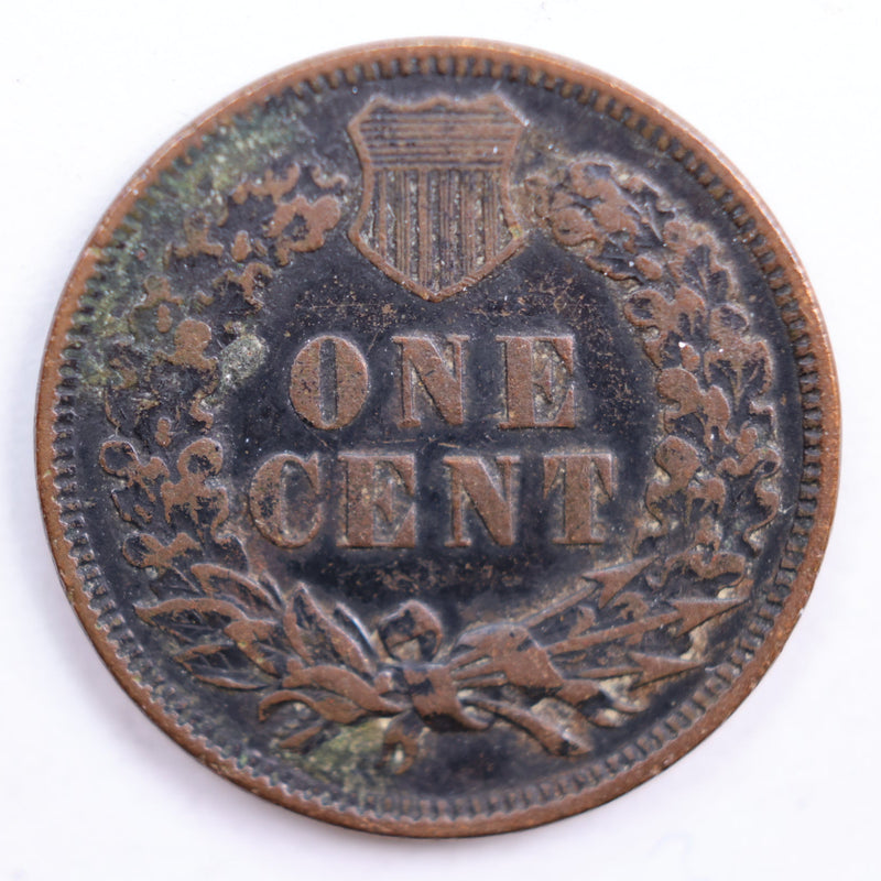 1901 Indian Head Cent, Very Fine Circulated Coin, Store