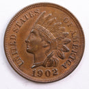 1902 Indian Head Cent, Extra Fine Circulated Coin, Store