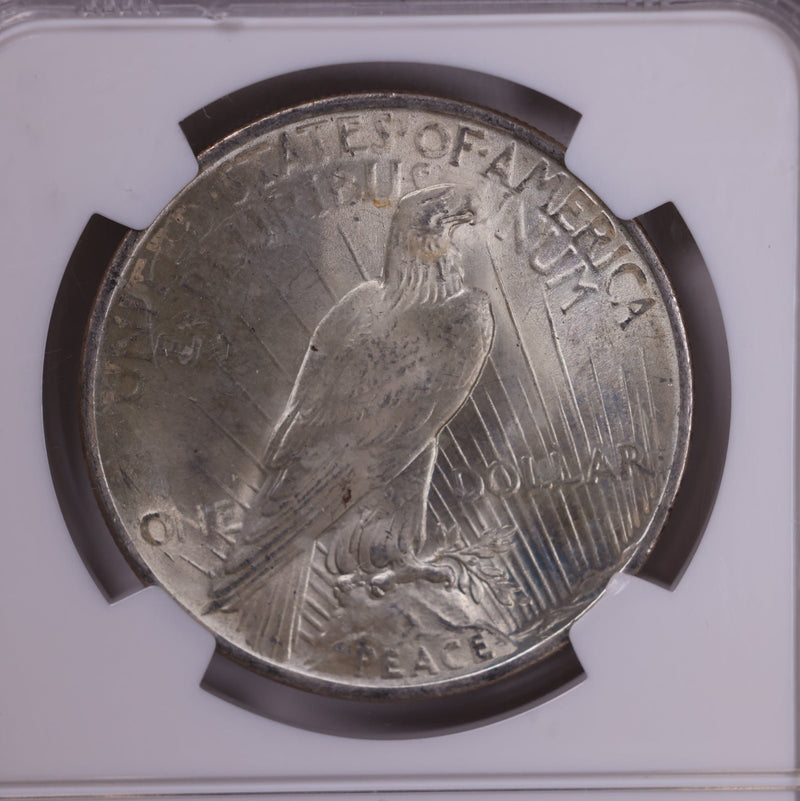 1923 Peace Silver Dollar., NGC MS-63., Uncirculated Coin., Store