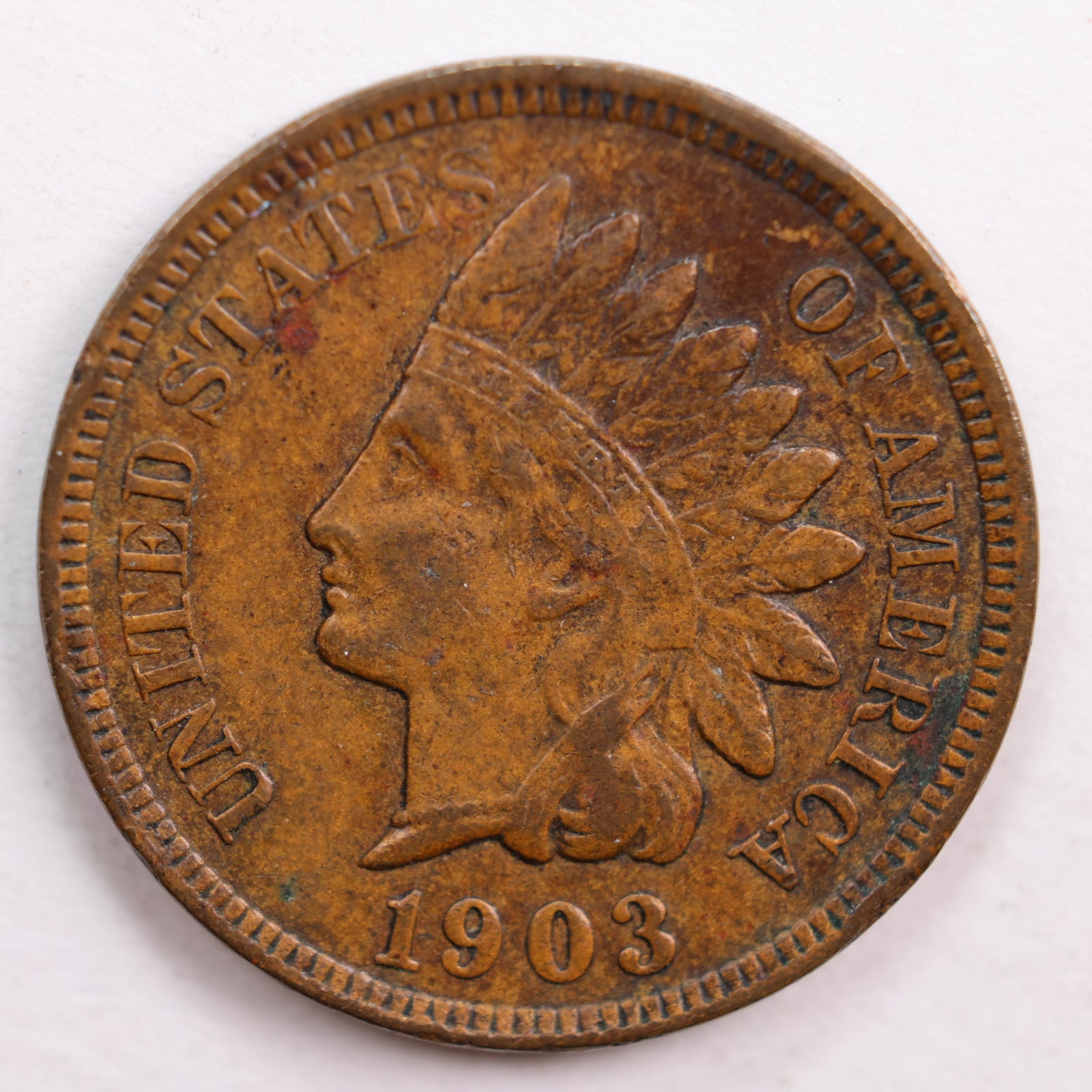 1903 Indian Head Cent, Very Fine Circulated Coin, Store #CT0642
