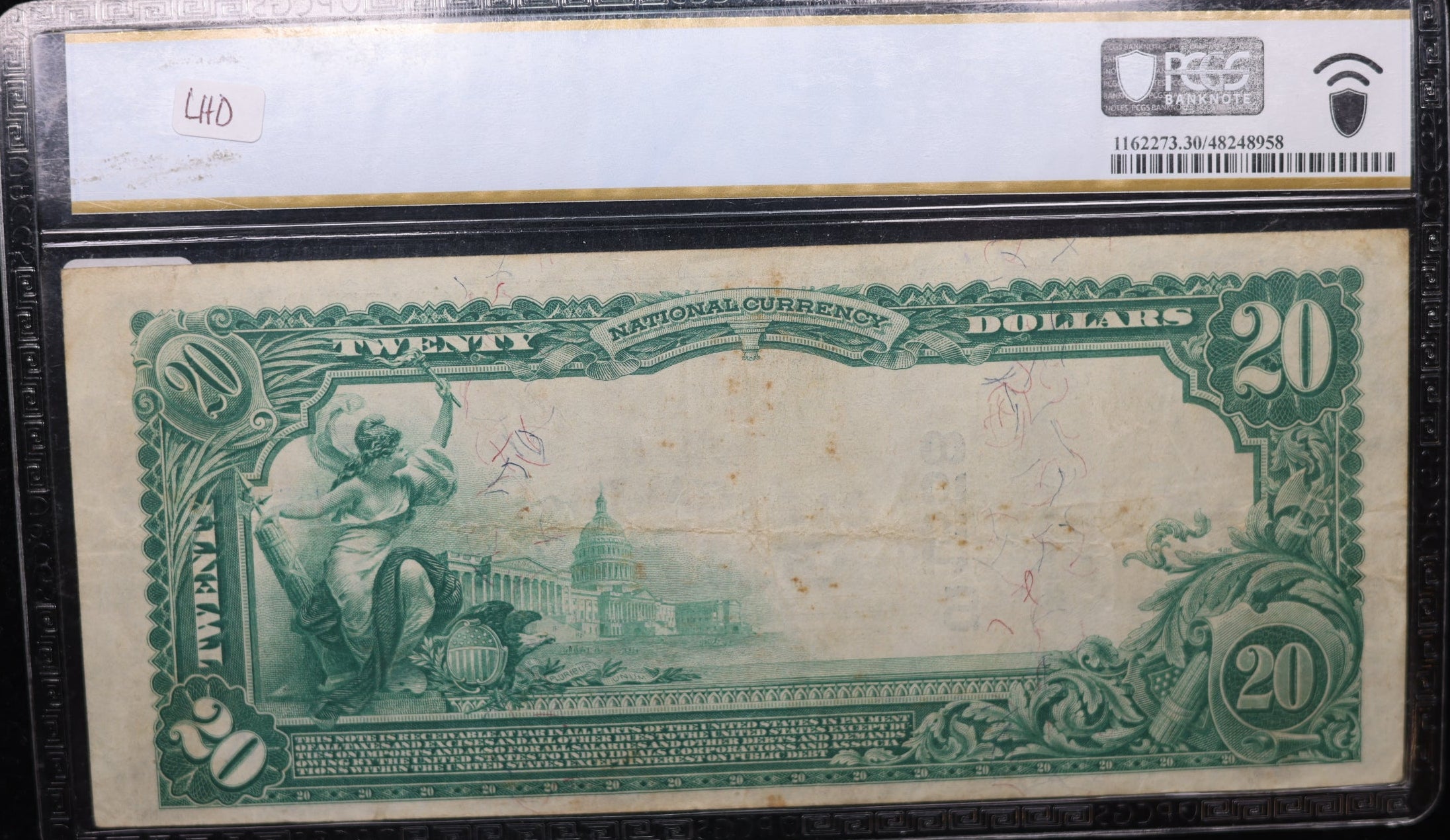 1902 $20, Lynchburg, Virginia, Ch#1558, PCGS VF-30, Fr#651, Store LGNG009.
