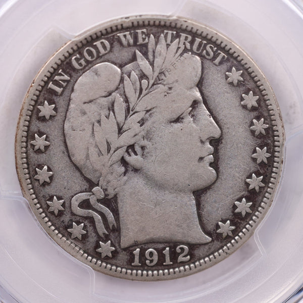 1912-S 50C Barber Half Dollar., NGC Graded;VF-30., Store #18768