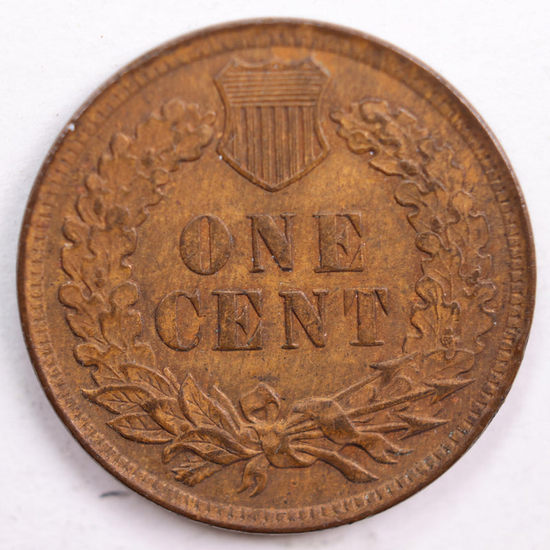 1906 Indian Head Cent, Abt Uncirculated Coin, Store