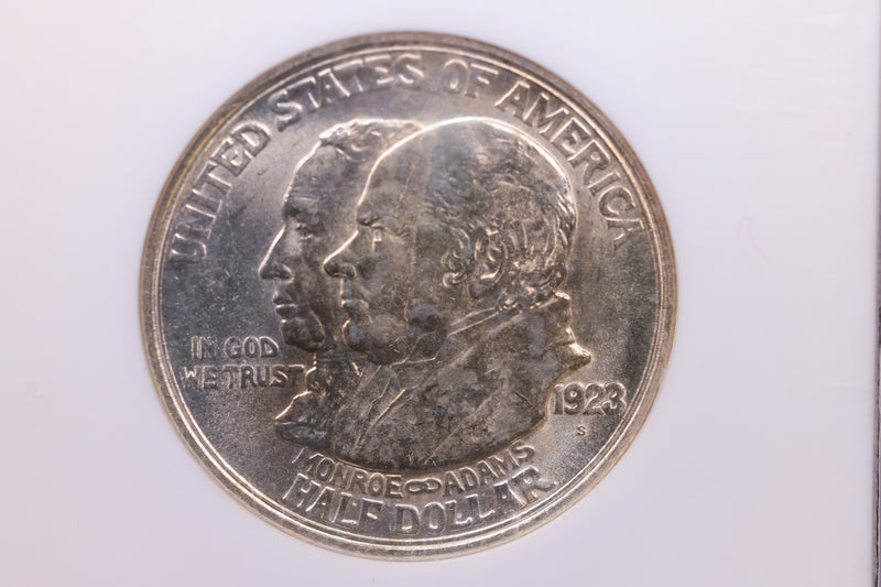 1923-S 50C, Monroe Doctrine., Commemorative., NGC MS64., Store