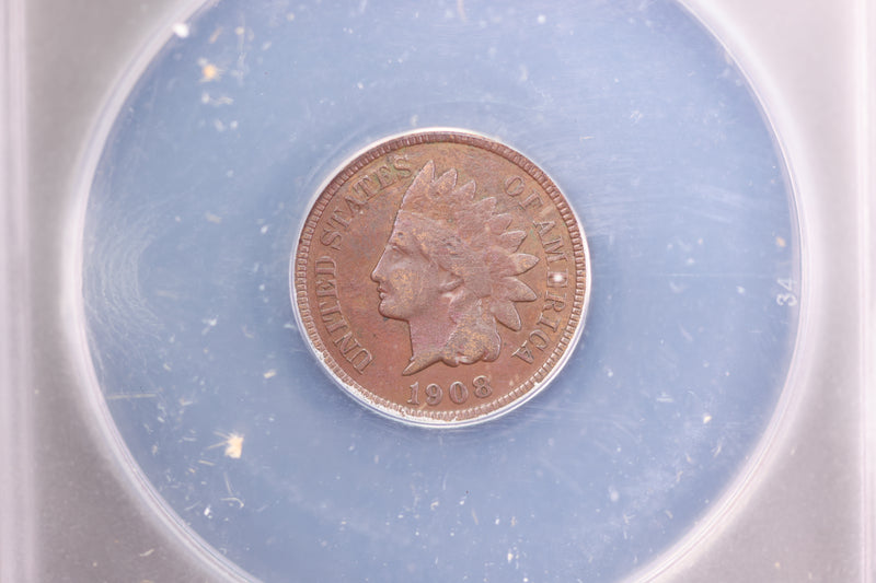 1908-S Indian Head Cents, ANACS Good-6, Store Sale 1914342.