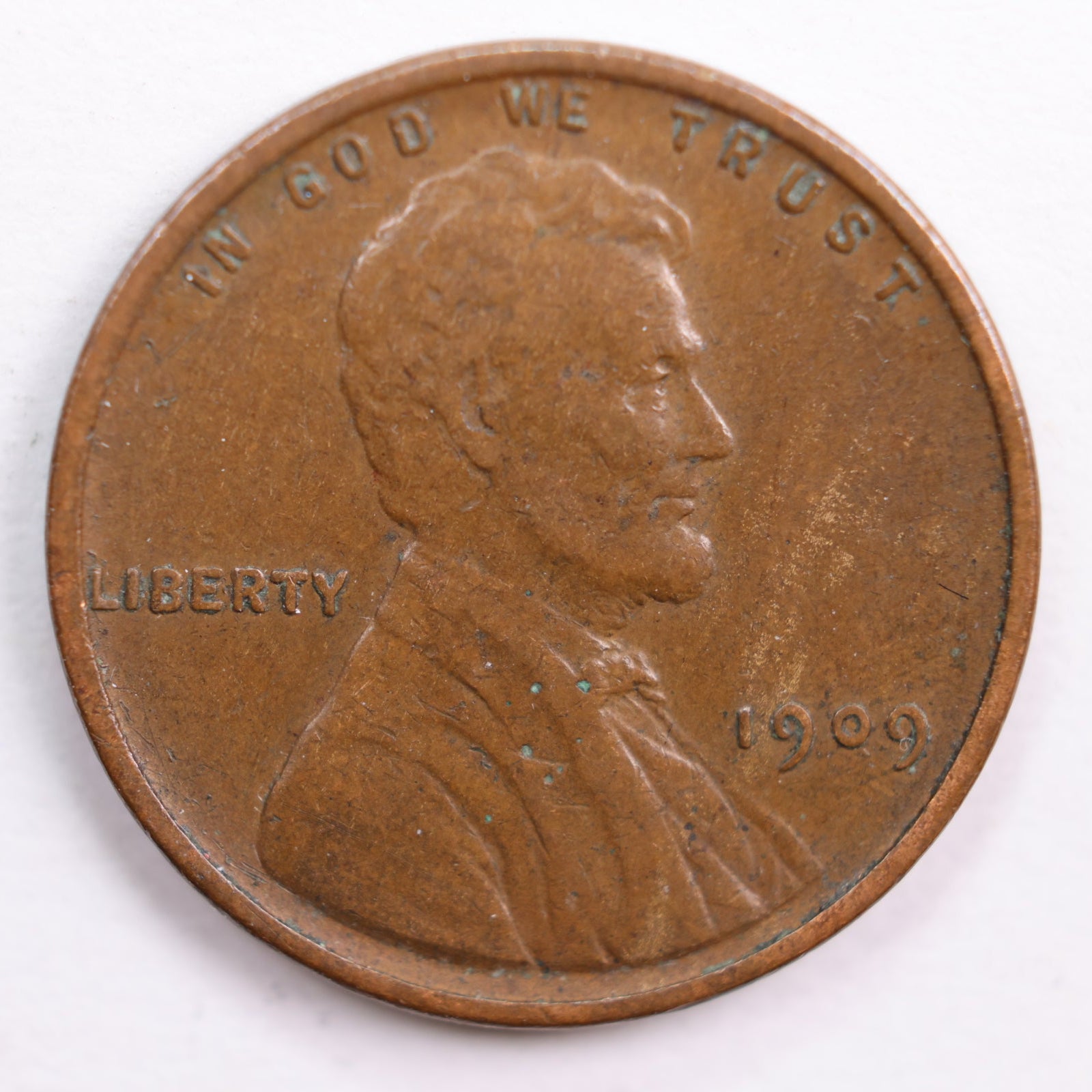 1909 VDB Lincoln Wheat Cent, Very Fine Circulated Coin, Store #CT0662