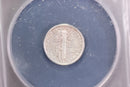1942/41 Mercury Silver Dime, Overdate 2 over 1, ANACS EF40, Store