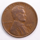1931-D Lincoln Wheat Cent, Fine Circulated Coin, Store