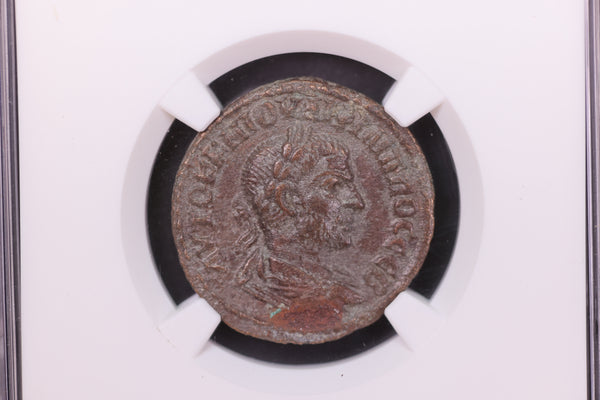 Mesopotamia, Nisibis, Phillip 1, 224-249 AD. NGC Certified XF. Store #1915006
