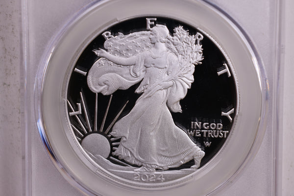 2024-S Proof American Silver Eagle., CAC Grading PR-69., Store #9069