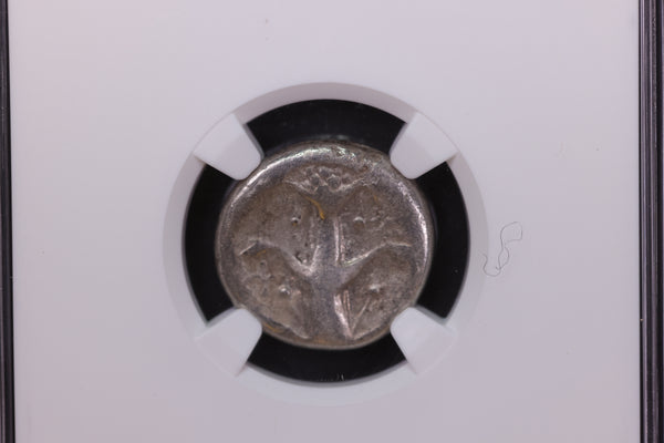 Cyrenaica, Cyrene, 308-277 BC, Apollo-Cameius,  NGC Certified F. Store #1915010