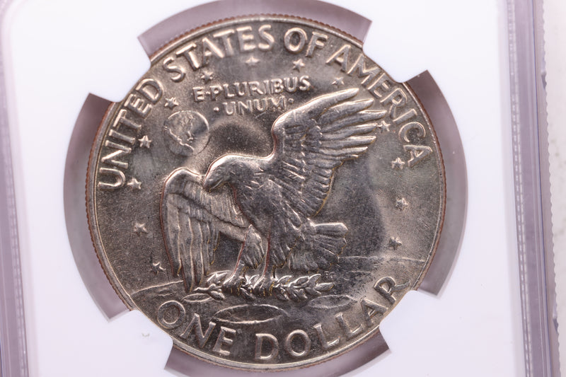 1974-D Eisenhower Dollar., NGC Graded., Store