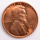1952 Lincoln Wheat Cent, Mint State Uncirculated Coin, Store