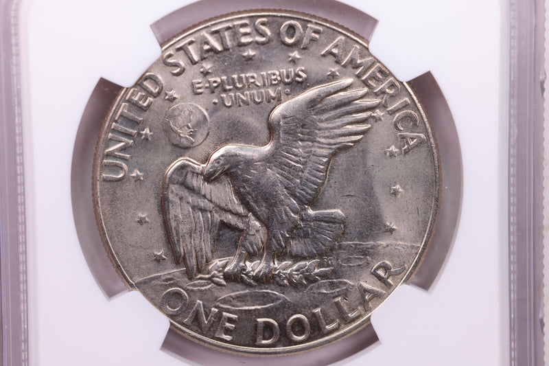 1974-D Eisenhower Dollar., NGC Graded., Store