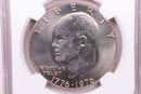 1976-D Eisenhower Dollar, NGC MS 65, Store