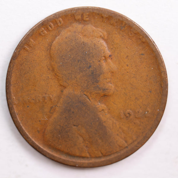 1922-D Lincoln Wheat Cent, Good Circulated Coin, Store #CT0683