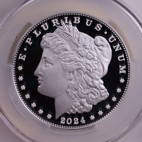 2024-S Proof Morgan Silver Commemorative., CAC Grading PR70., Store #9072