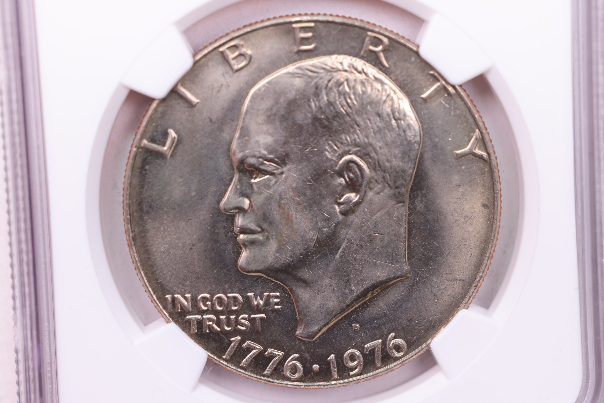 1976-D Eisenhower Dollar, NGC MS 65, Store #GDR0237